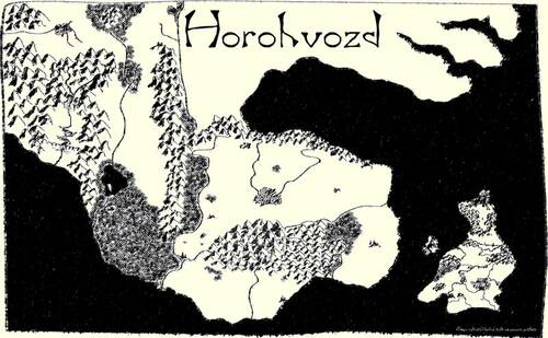 První počítačem tvořená mapa Horohvozdu